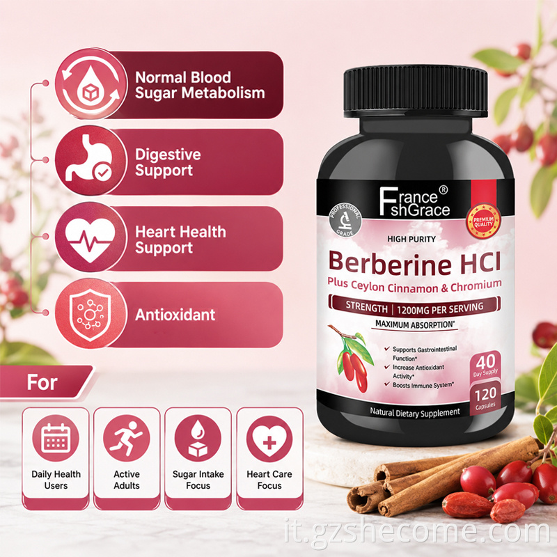 Berberine HCl Capsules9